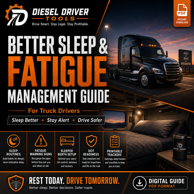 better sleep & fatigue management guide
