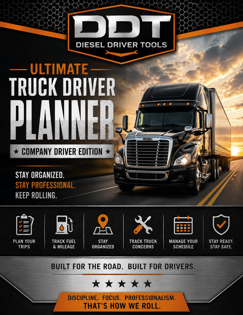 Ultimate Truck Driver Planner — Company Driver Edition